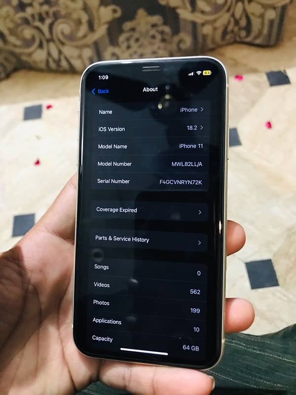 iphone 11 PTA Provid Duall SiM 64 GB 5