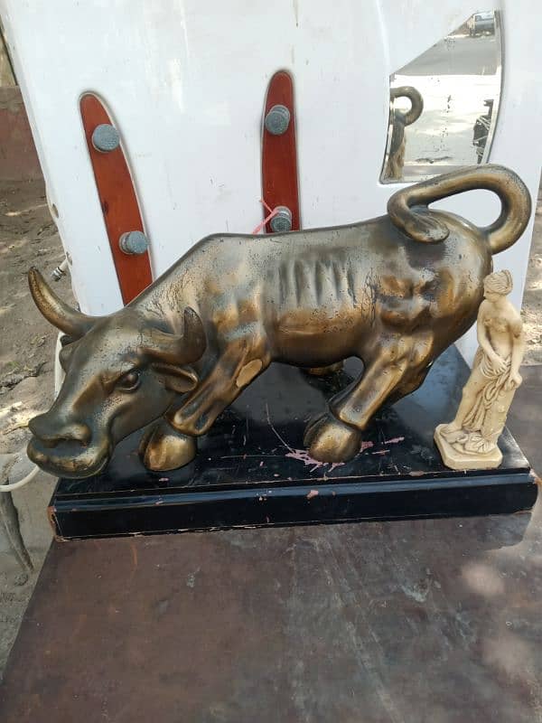 antique bull 3