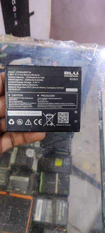 blu mobile phone battery 0