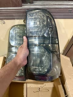 Toyota Hilux Vigo LED Tail Light Smoke Black Lamp