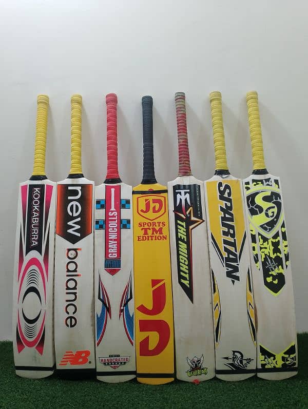 New Tape Ball Cricket Bats For only RS 975/- 0