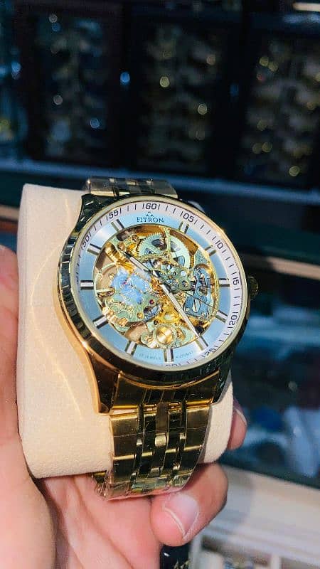 Fitron automatic skeleton watches 0