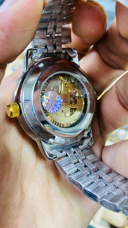 Fitron automatic skeleton watches 4