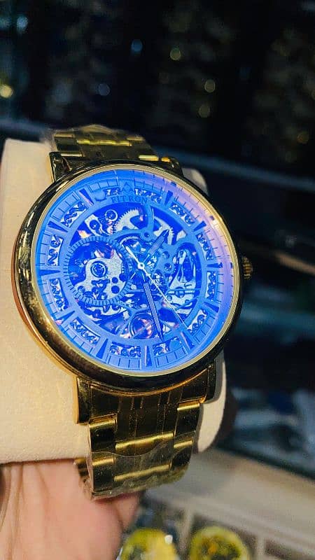 Fitron automatic skeleton watches 6