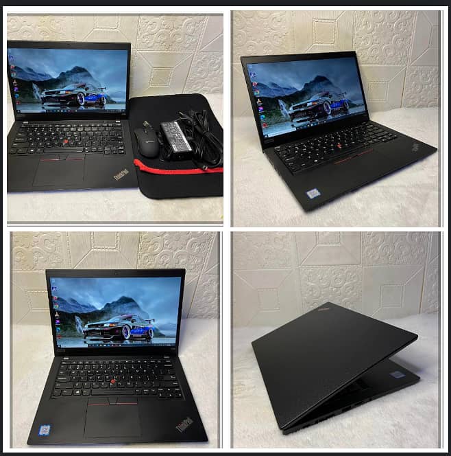 Lenovo ThinkPad x390 Ci5 8th Gen 08GB RAM 256GB SSD 13.3' IPS Laptop 10