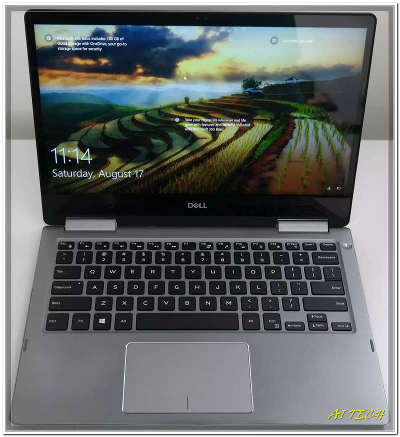 Dell Inspiron 7373 2in1 Ci5 8th Gen 8GB RAM 256GB SSD 13.3' IPS Touch 1