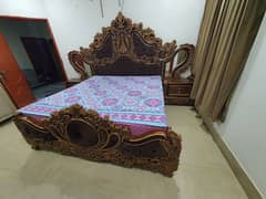 Royal King Bed set with dressing