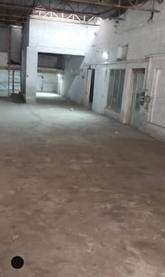 3600 square feet cover area available for rent with hundred 50 kv load Quaid-e-Azam Industrial Area