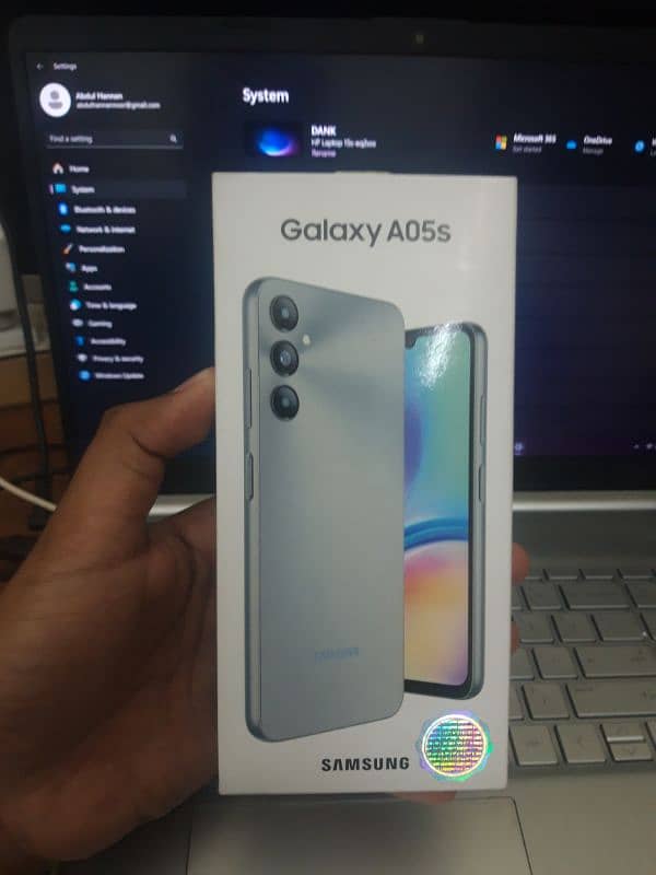 Samsung Galaxy A05s 6GB 128GB New Unactive Box open 2