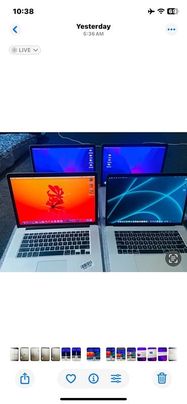 Apple MacBook Pro i7 2017, 2015,2013 details below  in the description 4