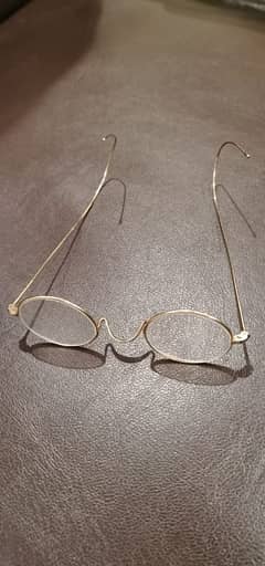 gold  eye glasses