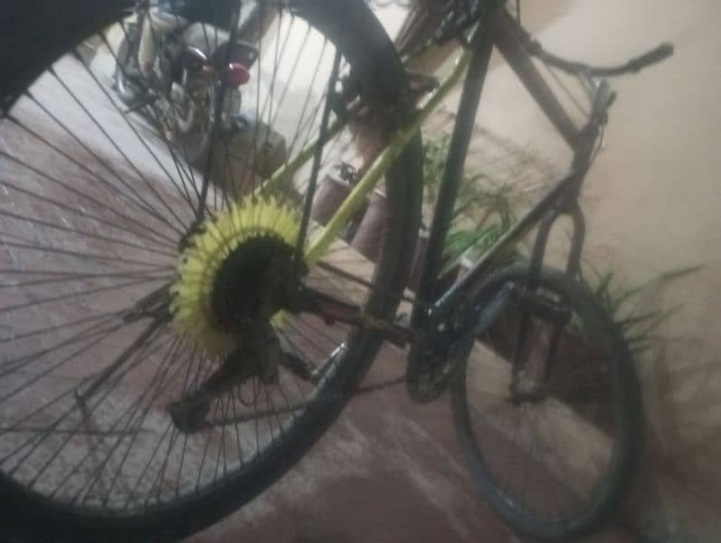 LAvish big bicycle best awsome condition. 5