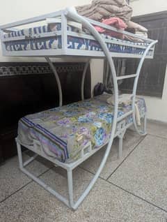 Unique Iron Bunk Bed with 2 New Matures For Urgent Sale