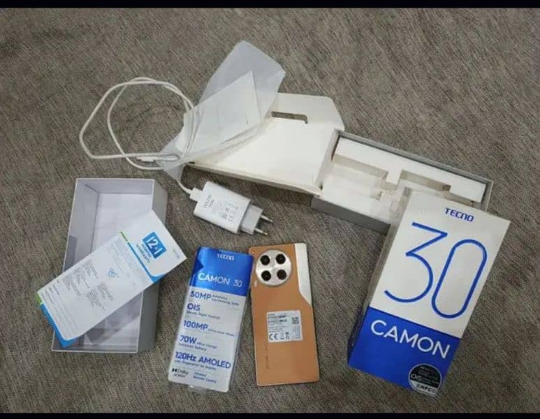 tecno camon 30 (Exchange possible) 10 month 10 day warnty 3