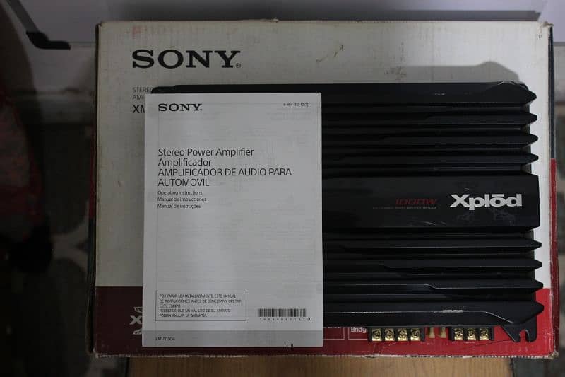 SONY Xplod Amplifier 2