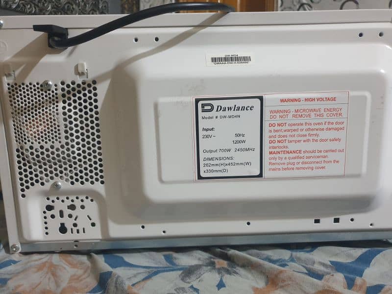 Dawlance Microwave Oven For Sale 6