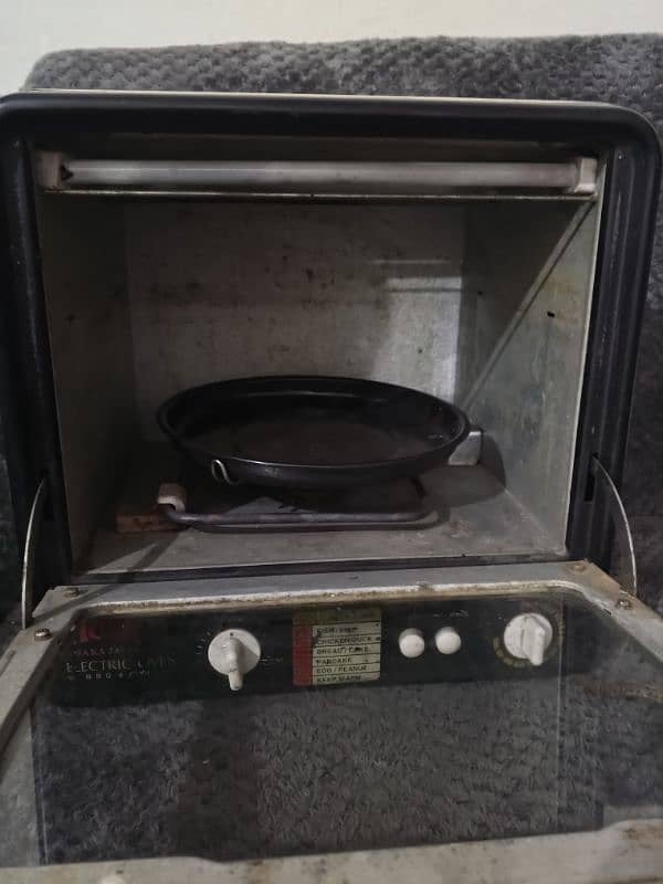 Electric gas oven 4