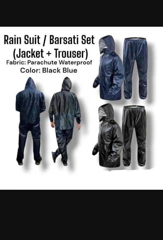 Rain suit (jacket+Trouser) Water Proof rain suit/rain coat 0