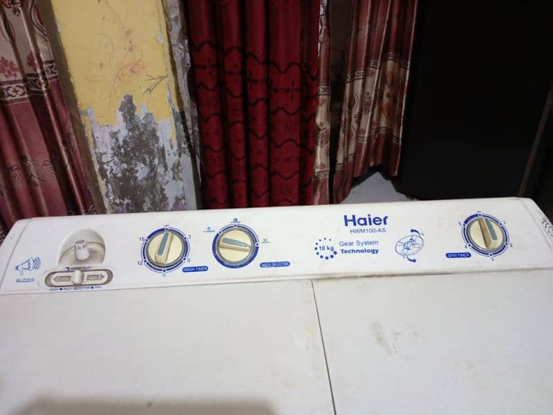 Haier 10 kg wishing machine 6