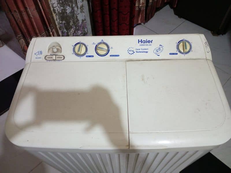 Haier 10 kg wishing machine 7