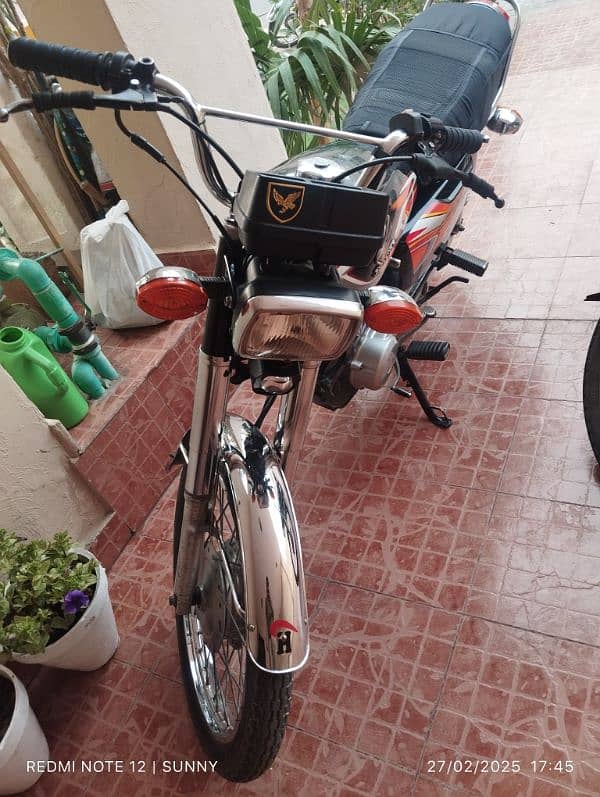 Honda CG 125 model 2022 registration 2023 3