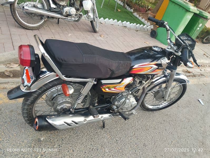 Honda CG 125 model 2022 registration 2023 4