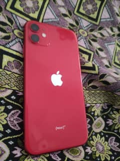 iphone 11 red color 10 by 10 condition battery health 86%