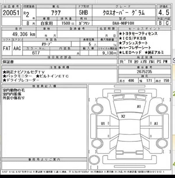 Toyota Aqua 2020 9