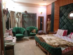 1 bed fully furnished lower portion tvl kitchen drawing sharing  Ideal Location Near Dha 1 Near National Hospital Masjid Chowk Lahore