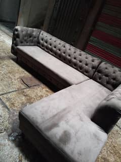 L shaped sofa set new life time warranty