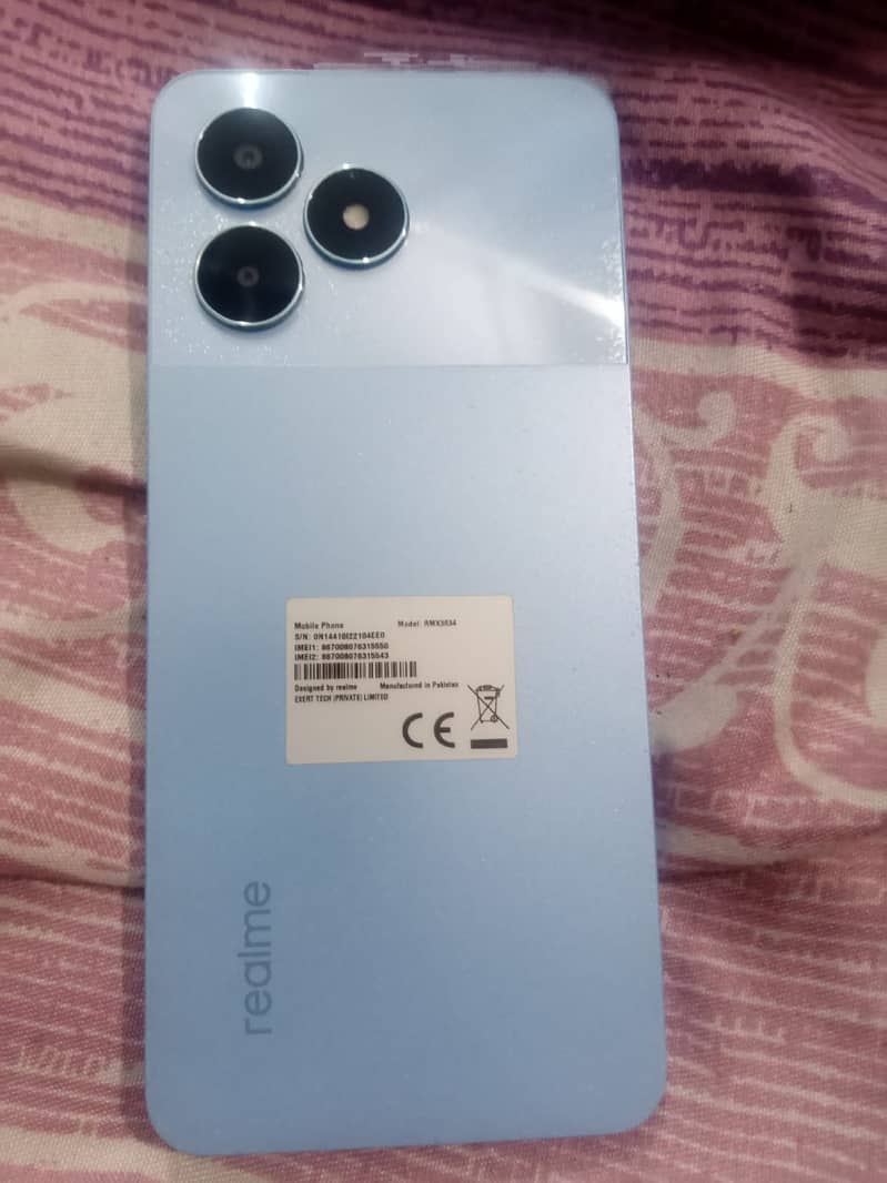 Realme note 50 new mobile 0