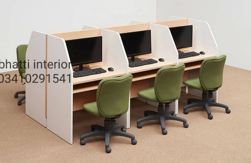 call centre table work station cubical 18