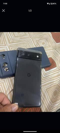 Google Pixel 6 black color condition 10 out of 10