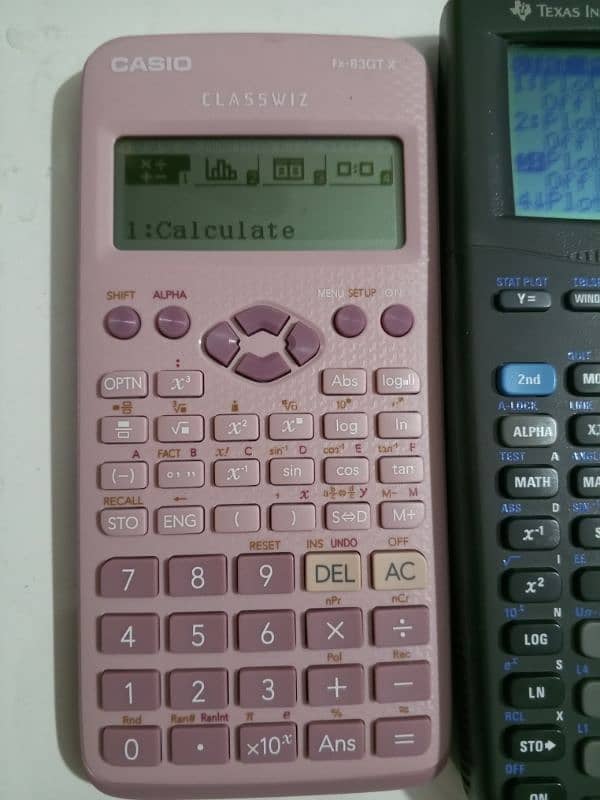 Genuine Casio FX-570EX-PK Pink ClassWiz Scientific Calculator 3