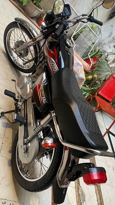 Honda Cg 125 2024 Applied for bike in Good condition 1