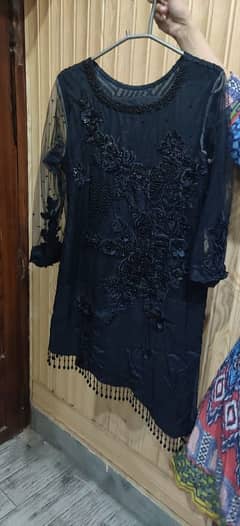 black 2 piece suit brand new small size