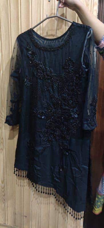 black 3 piece suit brand new small size 2