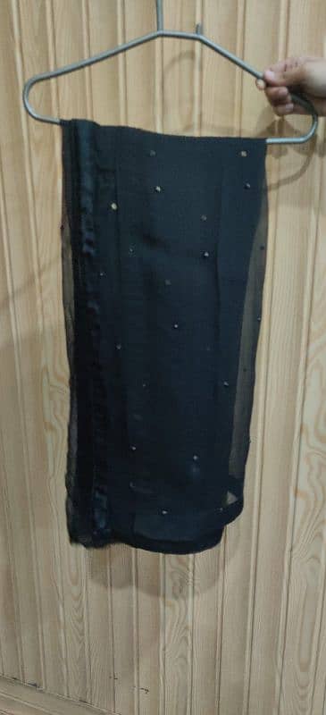 black 3 piece suit brand new small size 4