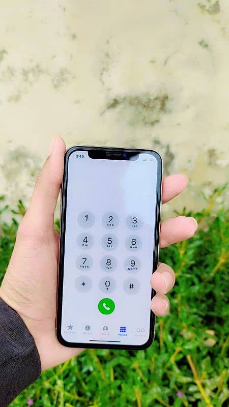 03237004371 iPhone X physical sim officially approved Crystal white 4