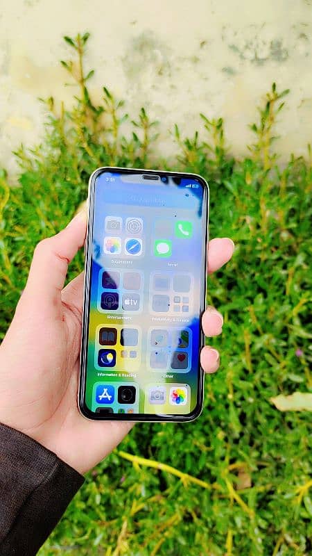 03237004371 iPhone X physical sim officially approved Crystal white 6