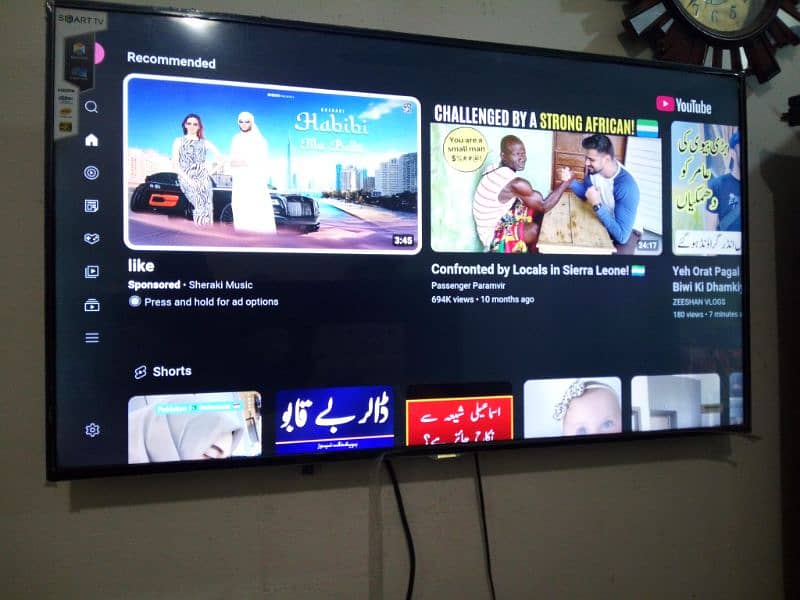 Samsung 55inch android YouTube play store etc 2