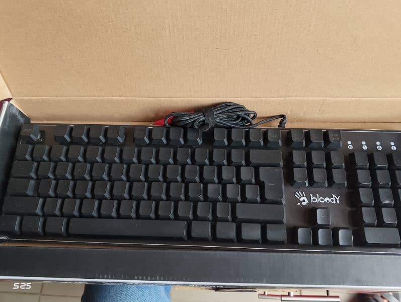 A4 tech bloody RGB gaming keyboard for sale urgent 1