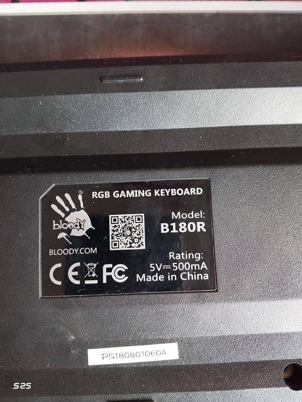 A4 tech bloody RGB gaming keyboard for sale urgent 3