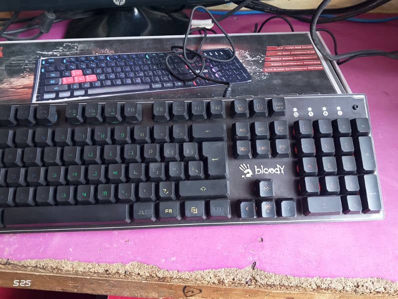 A4 tech bloody RGB gaming keyboard for sale urgent 6