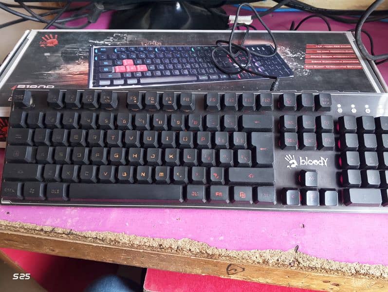 A4 tech bloody RGB gaming keyboard for sale urgent 8