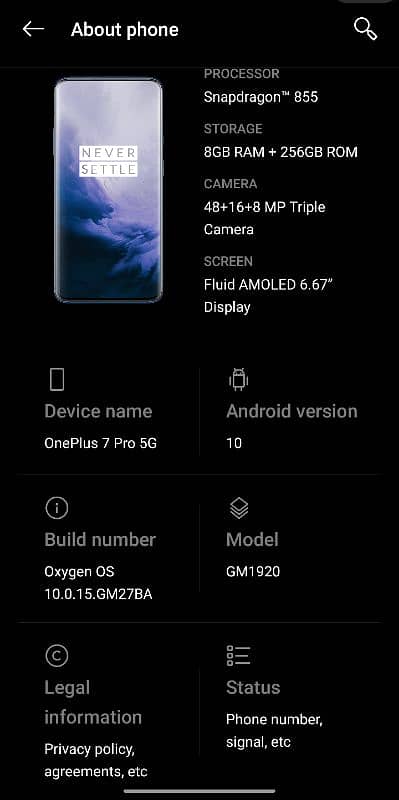 One Plus 7 Pro (Edge Gaming Phone) 3