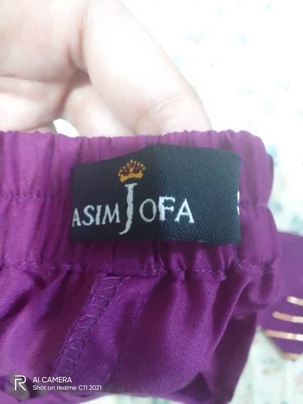 ASIM JOFFA BRAND NEW SUIT (Ready to wear) 0