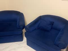 BLUE SOFA SET