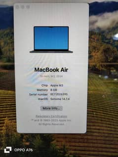 Mac book air m3