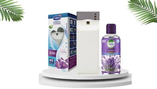 Fresco air freshener , air dispenser , refills 250ml, 300ml for offic